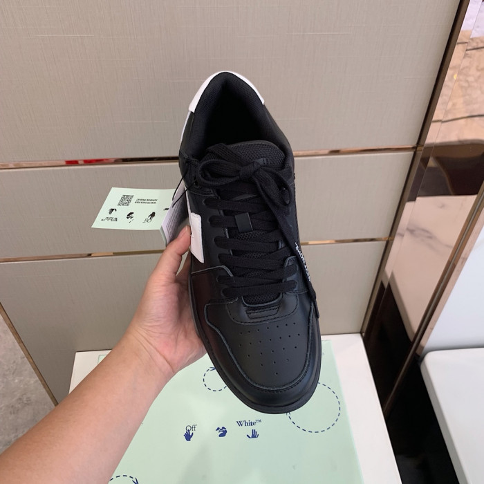 OFF WHITE™ C/O VIRGIL ABLOH OUT OF OFFICE LOW-TOP LEATHER SNEAKERS "OOO"