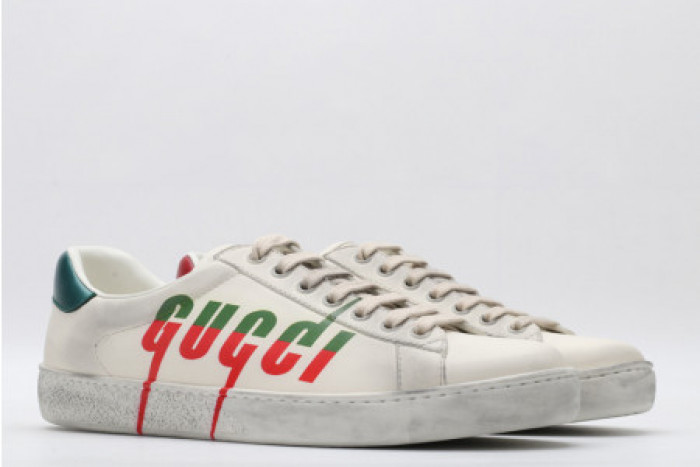 GUCC ACE EMBROIDERED LOW-TOP SNEAKER 576137 A38V0 9090