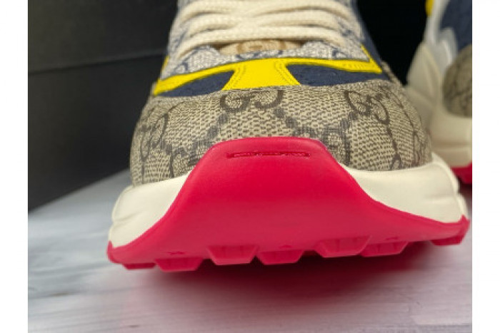 GUCC RHYTON VINTAGE TRAINER SNEAKER 619891 99WF0 4370